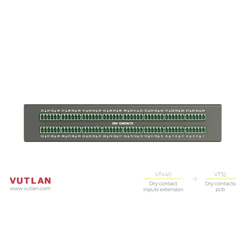 VT440 | Dry Contact inputs extension unit | Vutlan.com