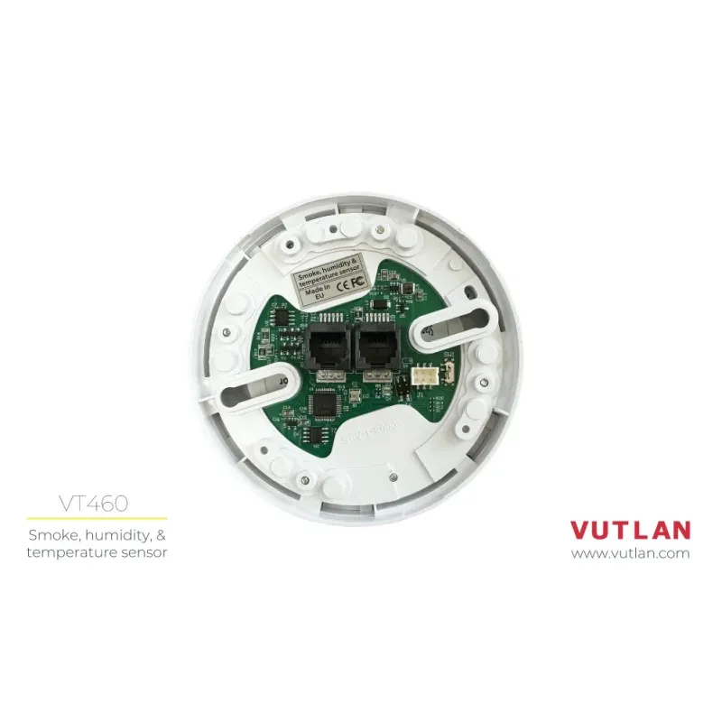 VT460 | Digital Smoke, humidity, temperature sensor | Vutlan.com