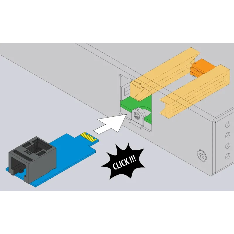 SE mini | OSDP reader for access control of rack, room, shelter.