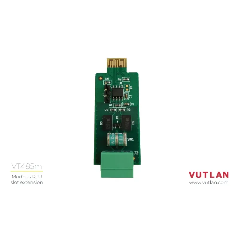 VT485m | Modbus RTU extension pcb slot