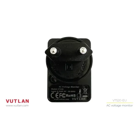 VT520 | AC voltage detector | Multiple power plug types | Vutlan.com