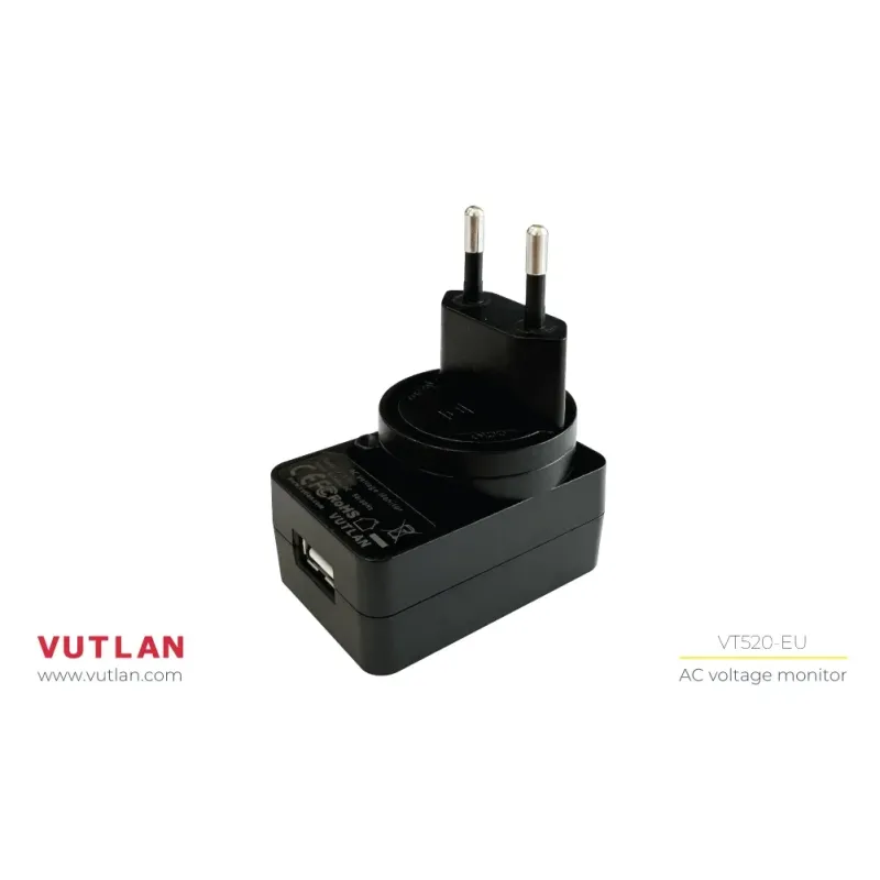 VT520 | AC voltage detector | Multiple power plug types | Vutlan.com