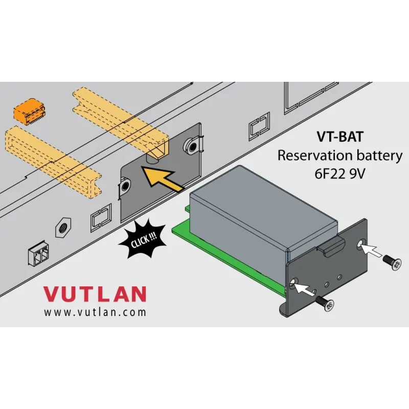 VT-BAT Backup Battery |Reliable Power Backup