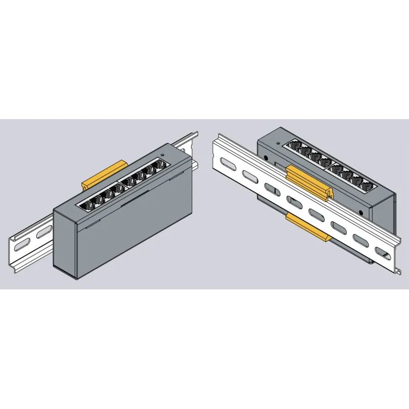 VT124 DIN rail holder