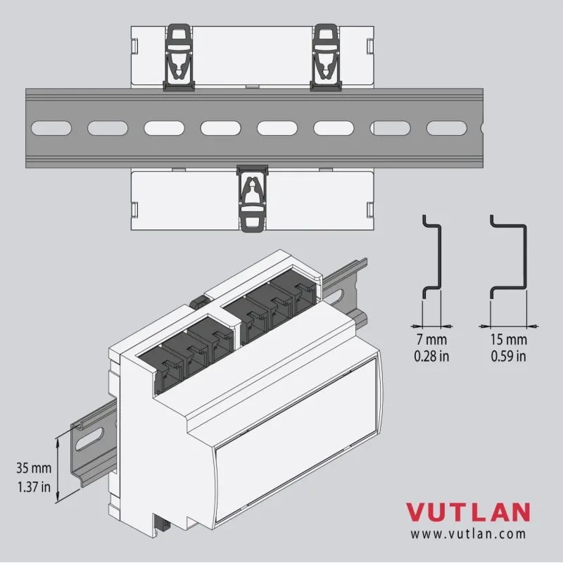 VT408DIN Sensor Extension Unit