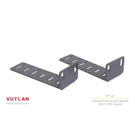 VT127 Vertical mounting brackets (for VT-PDU)