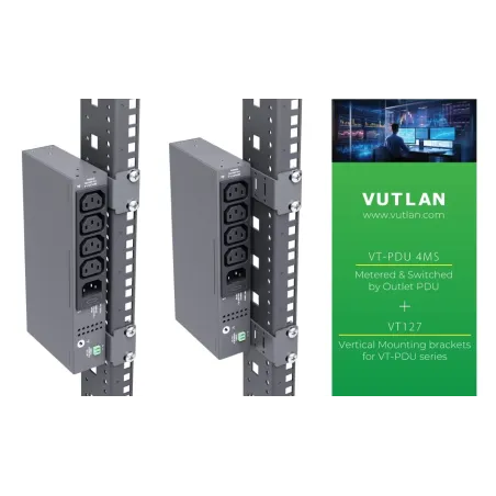 VT127 Vertical mounting brackets (for VT-PDU)