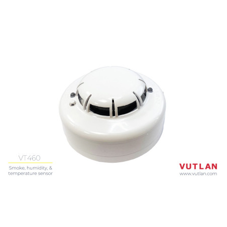 VT460 | Digital Smoke, humidity, temperature sensor | Vutlan.com