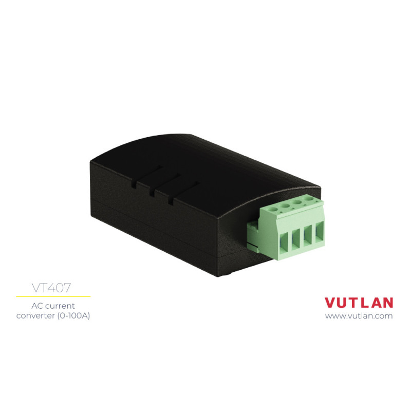 VT407 AC current converter | Monitor AC transducer sensor | Vutlan