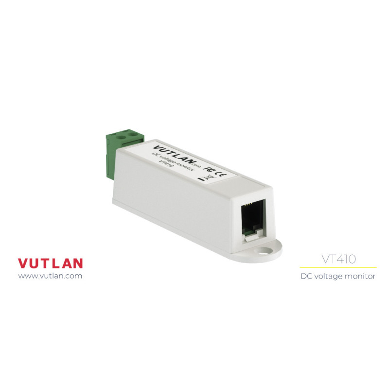 VT410 DC voltage monitor | Measure DC voltage | Vutlan