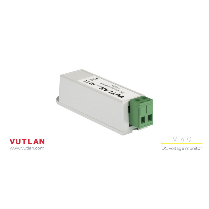 VT410 DC voltage monitor | Measure DC voltage | Vutlan