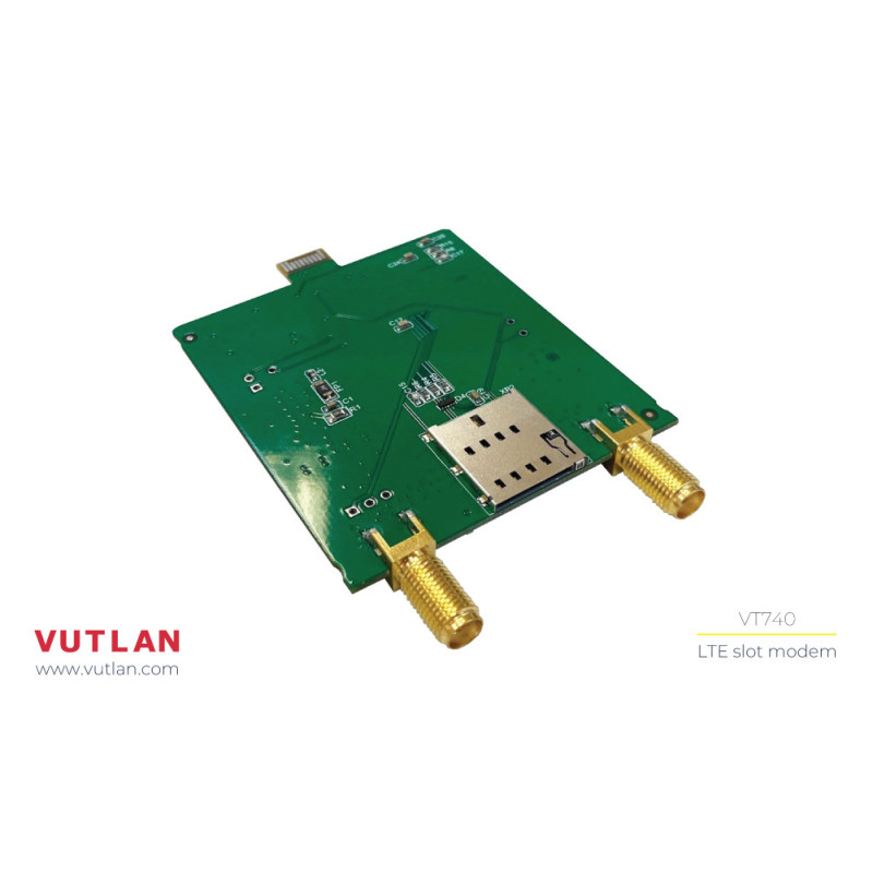 VT740 | Vutlan 4G LTE slot modem | Vutlan.com