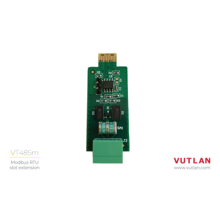 VT485m | Modbus RTU extension pcb slot