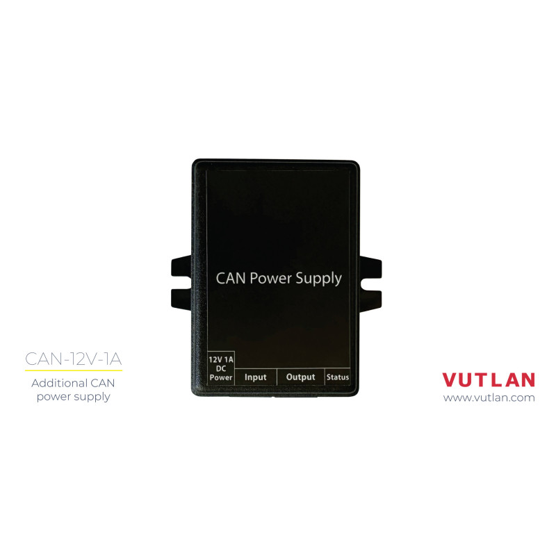 CAN-12V-1A | CAN bus power supply unit | Vutlan.com