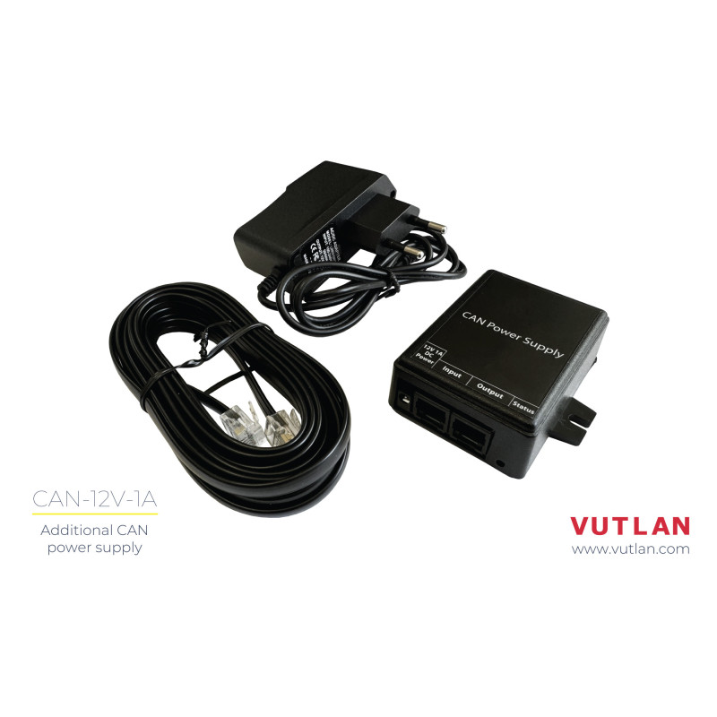 CAN-12V-1A | CAN bus power supply unit | Vutlan.com