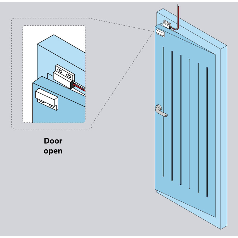 KMS-30 Access sensor | Monitor door access | Vutlan.com