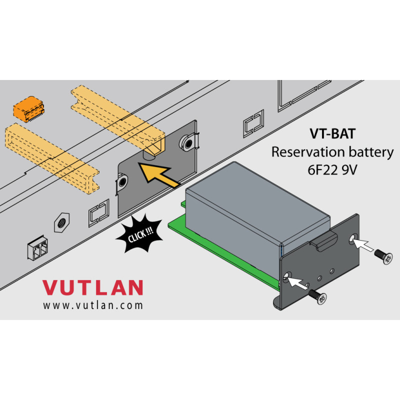 VT-BAT Backup Battery |Reliable Power Backup