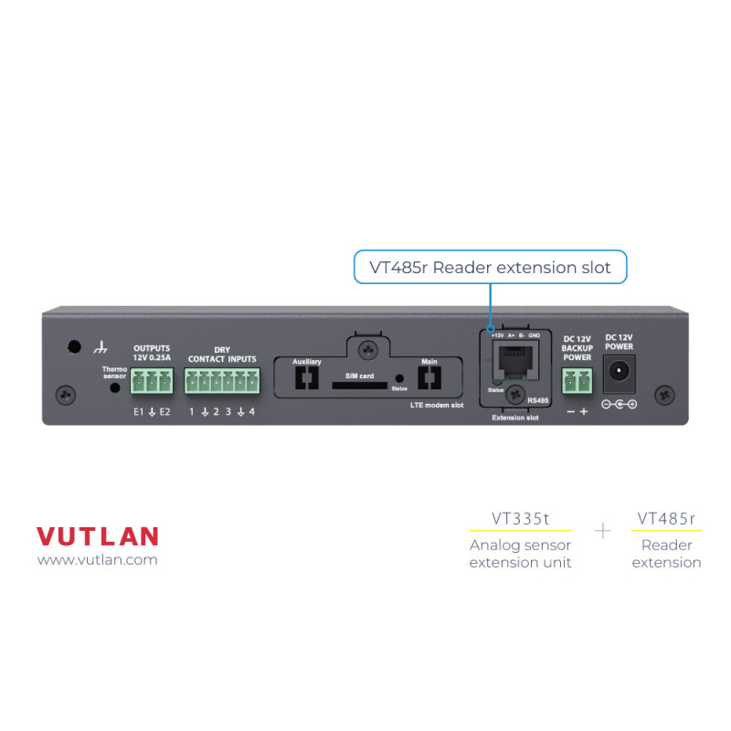 VT335t | Monitoring system for small IT rooms | Vutlan.com