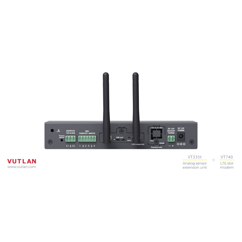 VT335t | Monitoring system for small IT rooms | Vutlan.com