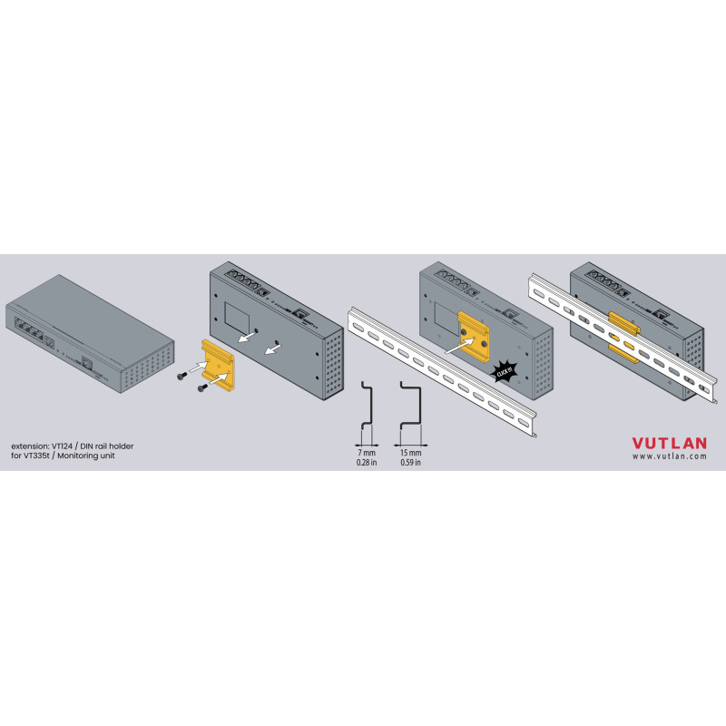 VT335t | Monitoring system for small IT rooms | Vutlan.com