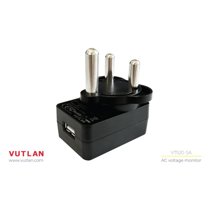 VT520 | AC voltage detector | Multiple power plug types | Vutlan.com