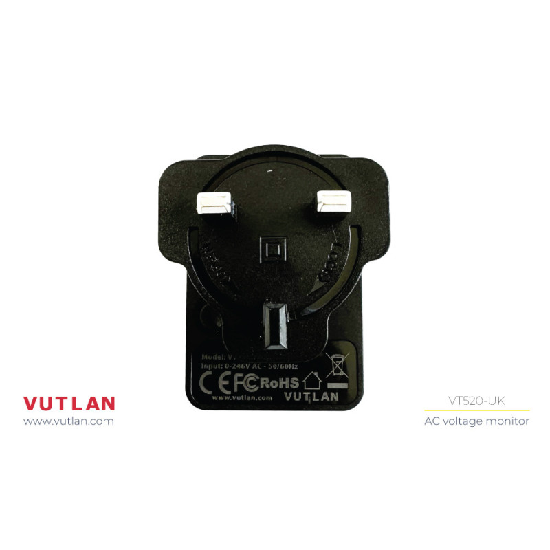 VT520 | AC voltage detector | Multiple power plug types | Vutlan.com