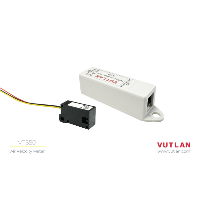 VT550 Wind Velocity Meter | Monitor Airflow in Real-Time | Vutlan.com