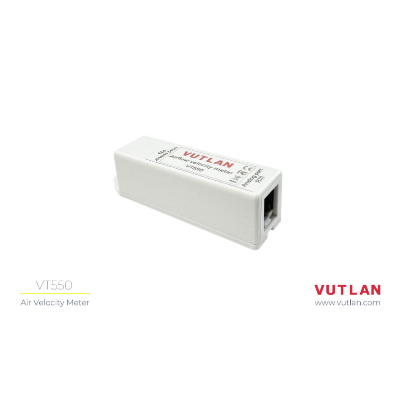 VT550 Wind Velocity Meter | Monitor Airflow in Real-Time | Vutlan.com