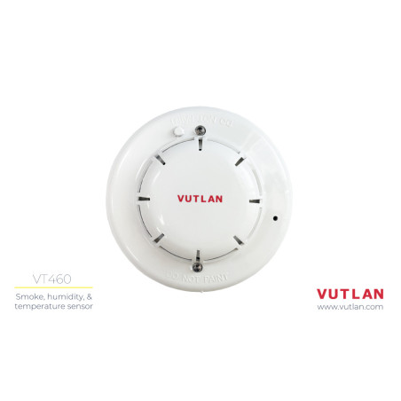 VT460 | Digital Smoke, humidity, temperature sensor | Vutlan.com