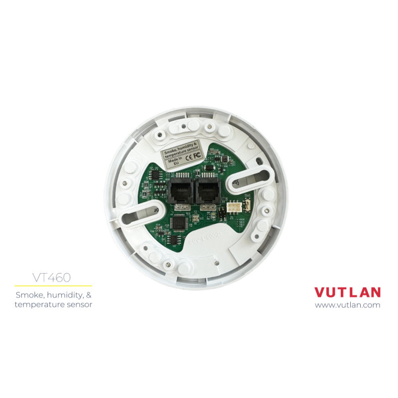 VT460 | Digital Smoke, humidity, temperature sensor | Vutlan.com