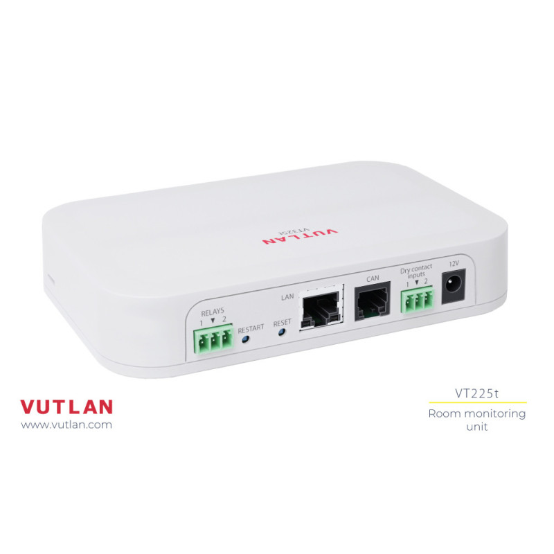 VT325t Room Monitoring system for small IT rooms and offices by Vutlan