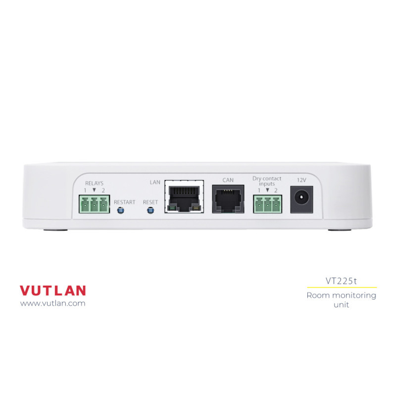 VT325t Room Monitoring system for small IT rooms and offices by Vutlan