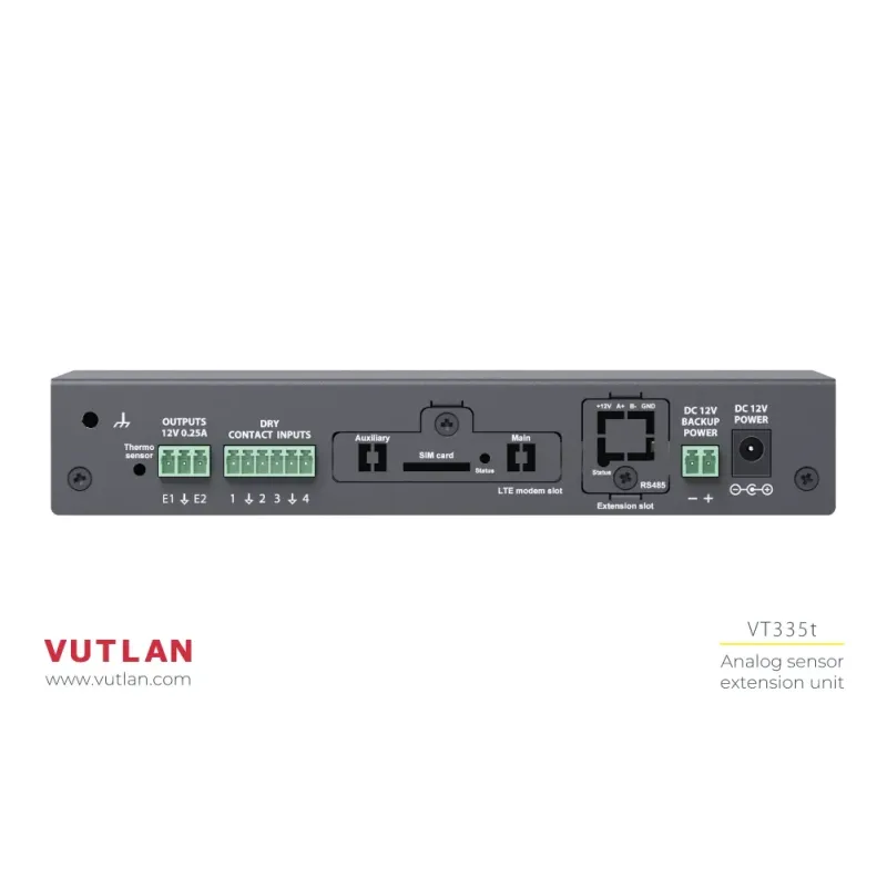 VT335t | Monitoring system for small IT rooms | Vutlan.com