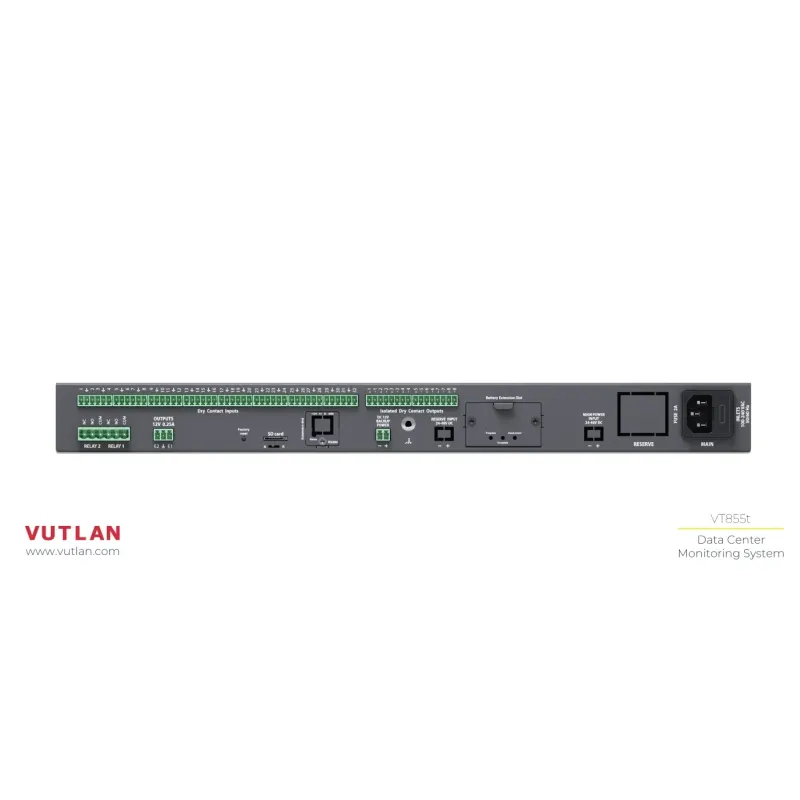 VT855t | Data Center Monitoring system for IT rooms, Data centers, rem