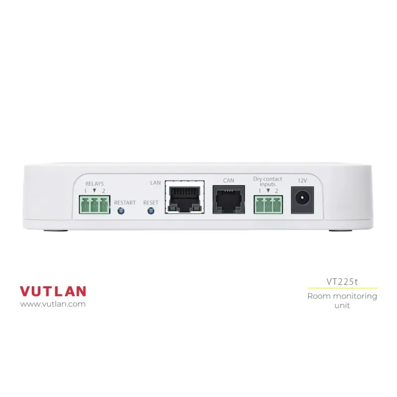 VT225t Room Monitoring system for small IT rooms and offices by Vutlan