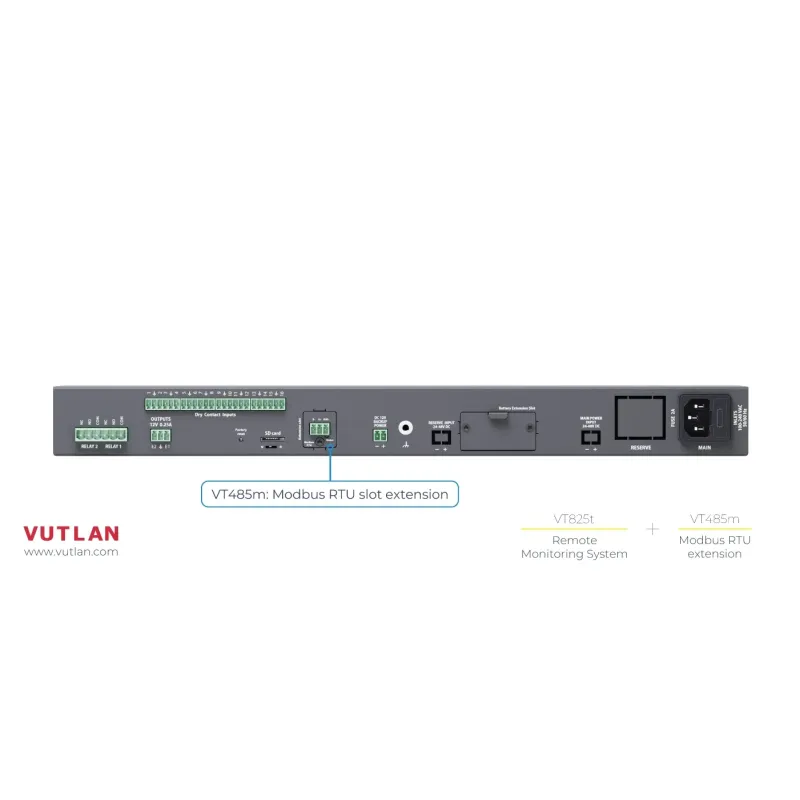 VT825t Remote Monitoring system for large remote sites