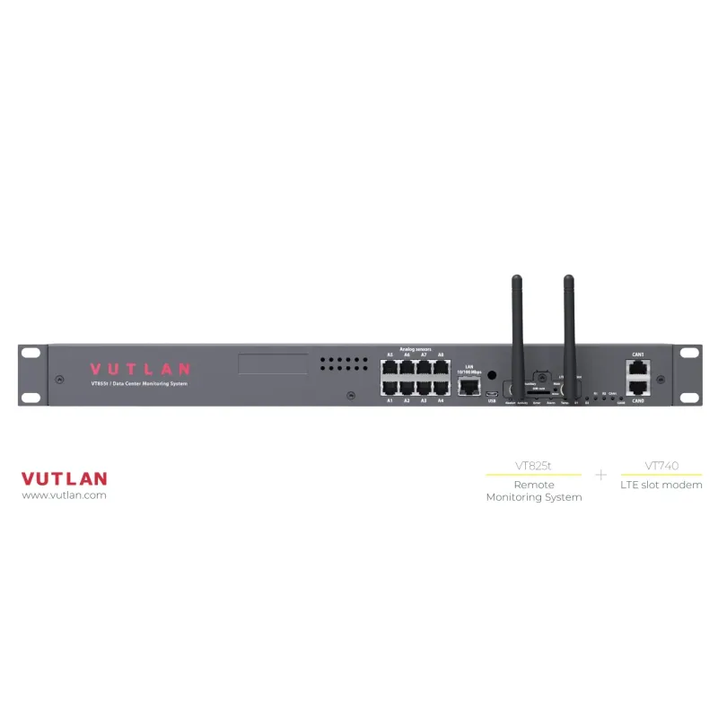 VT825t Remote Monitoring system for large remote sites