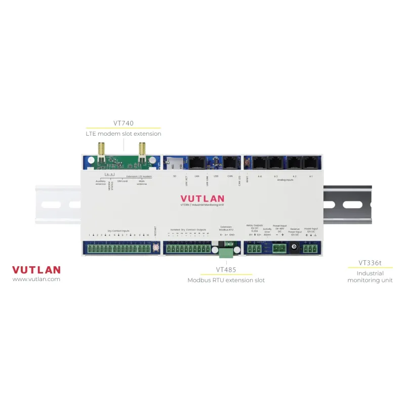 VT336t Industrial monitoring unit