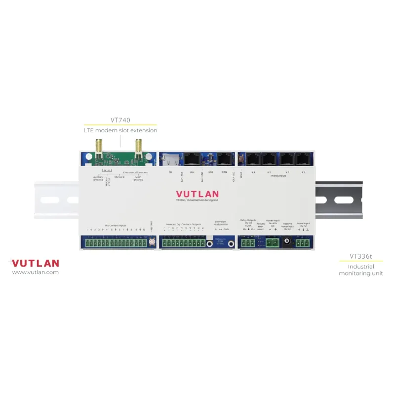 VT336t Industrial monitoring unit