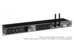 New product: VT608 / Switched IP PDU with 8 outlets
