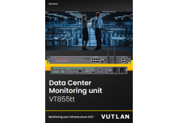 New product: VT855t / Data Center Monitoring System